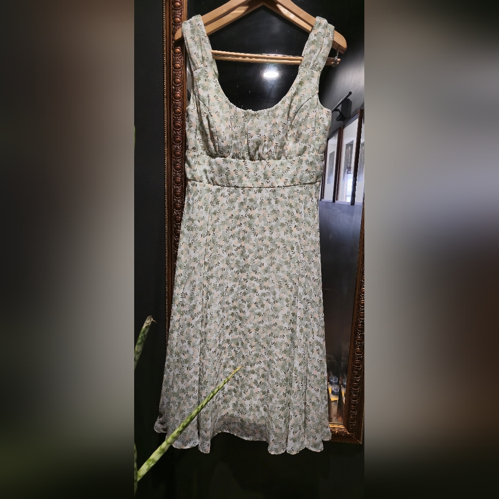 Vintage Style Floral Dress